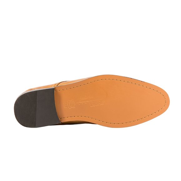FREDERICO LEONE “HUDSON”TAN  PLAIN TOE OXFORD